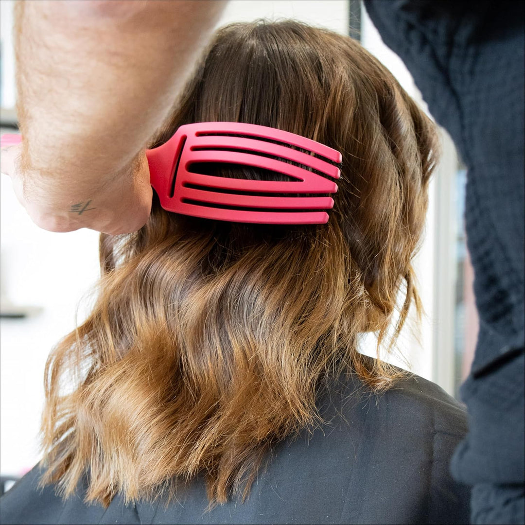 Olivia Garden Fingerbrush Care Iconic - Medium - Hot Pink - Detangler Bürste mit Wildschweinborsten