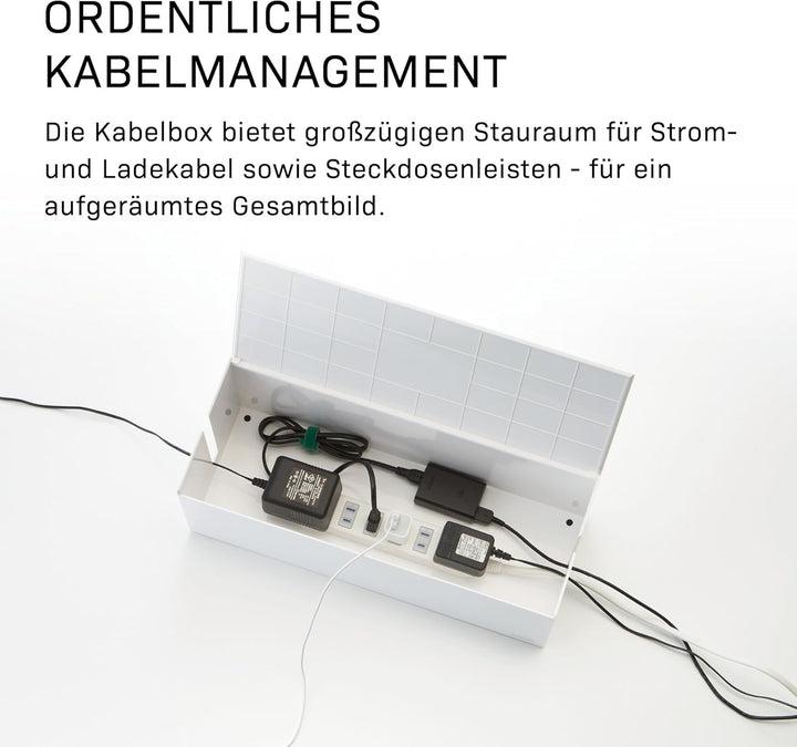 Cable Box Web - white Weiss, Weiss