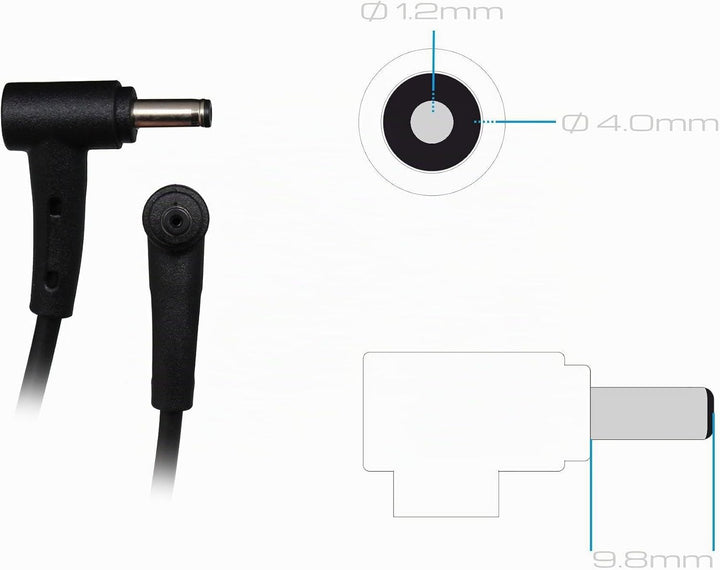 Asus ZenBook UX3410UA Original Netzteil 45 Watt EU Wallplug Normale Bauform