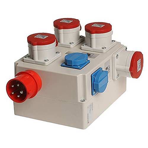 Einschaltautomatik für 3Ph-400V / 230V, Kragenstecker 16 A