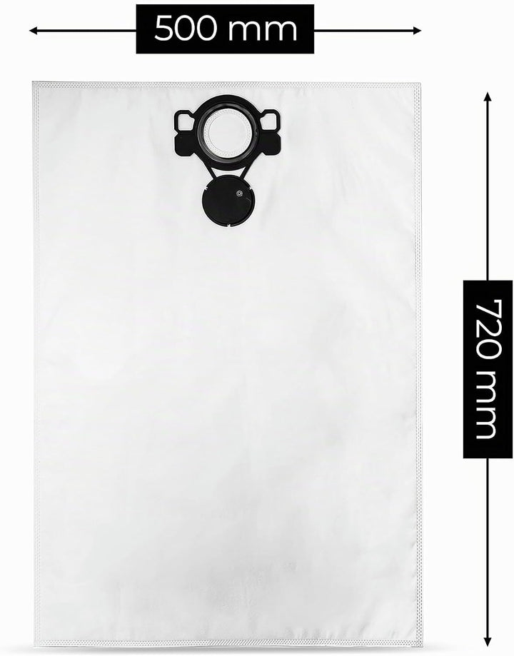 STAUBSAUGERBEUTEL FLEX VLIES-FILTERSACK PASSED FÜR VCE33L-MC, L-AC, ATTIX33, 33M-H SE133ME 5 STÜCK F