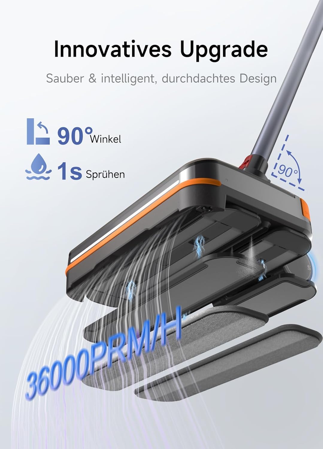 2026 Upgradierter Wischaufsatz für Dyson V7/ V8/ V10/ V11/ V15/ Gen5, 3-in-1 Ersatzteil für Staubsau