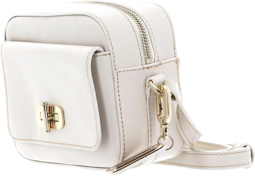 Tommy Hilfiger Canvas Mix Camera Bag Oatmeal