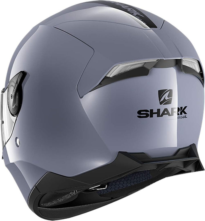 SHARK, Motorradhelm, Skwal 2, S01, XS | Schale aus eingespritztem thermoplastischen Harz Nardo grau