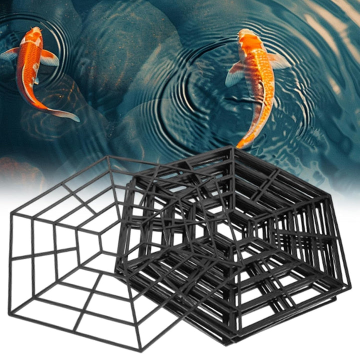 Teichnetz | Schwimmender Netzschutz – 20 Stück Teichfische Vogelnetz | für Reiher Katze Seevögel Poo