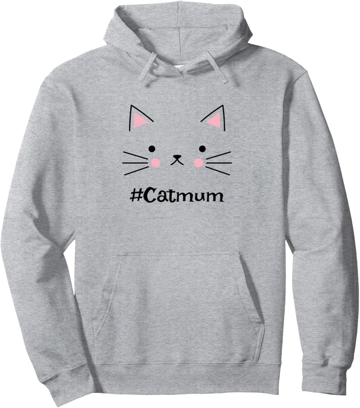 #Catmum, Katzenmutter, Katzenliebe, Katzengesicht Pullover Hoodie
