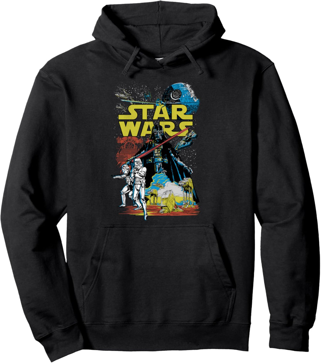Star Wars Rebel Classic Poster Pullover Hoodie