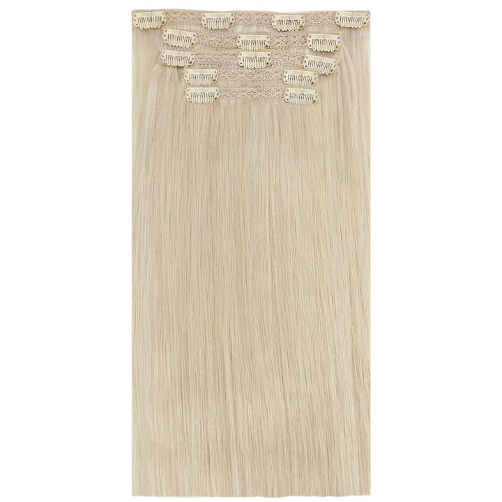 Moresoo Blond Clip Extensions Echthaar Güstig Extensions Echthaar Clip Blond Remy Clip in Extensions