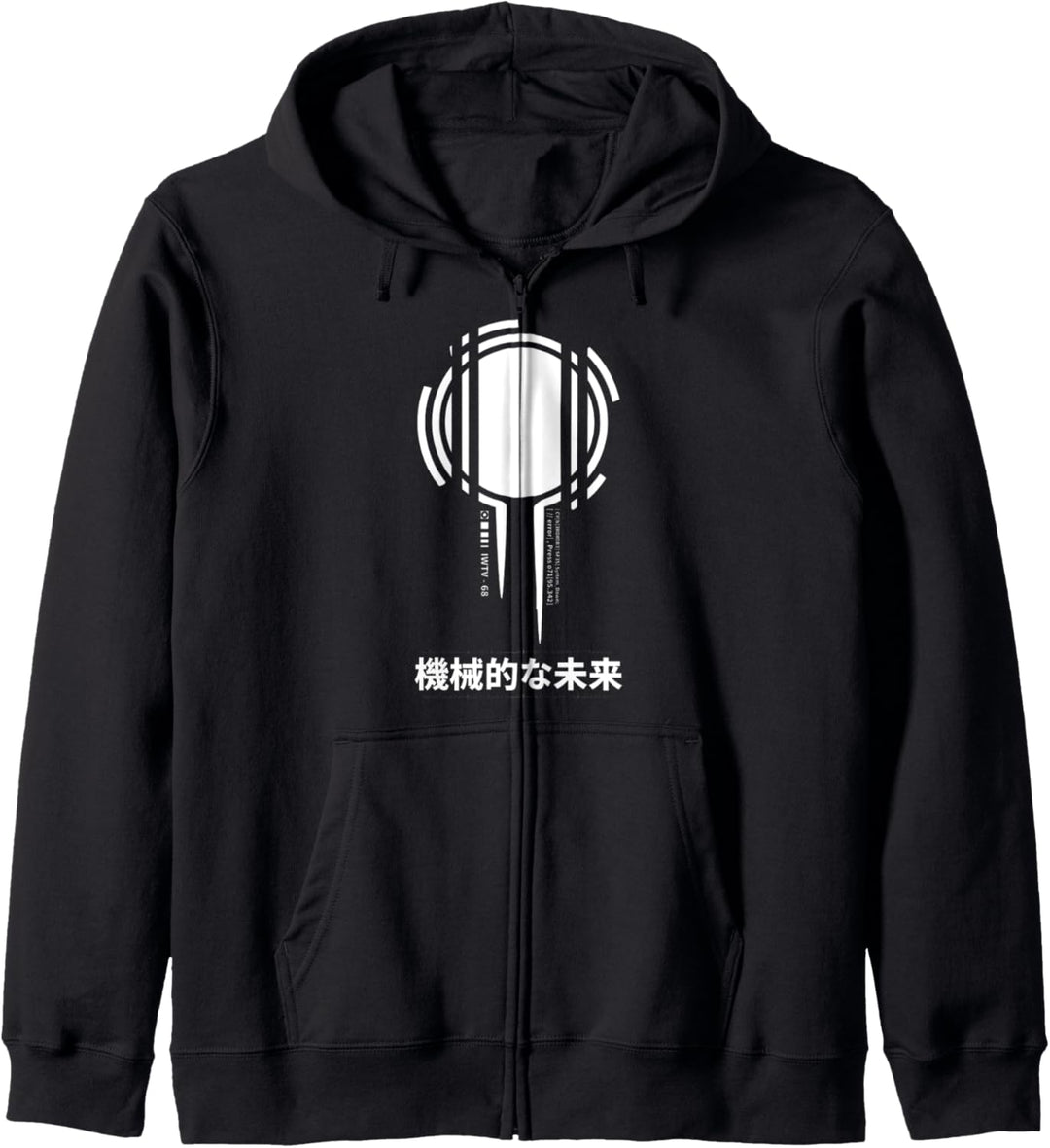 Techwear Goth Ninja Dark Future Kapuzenjacke