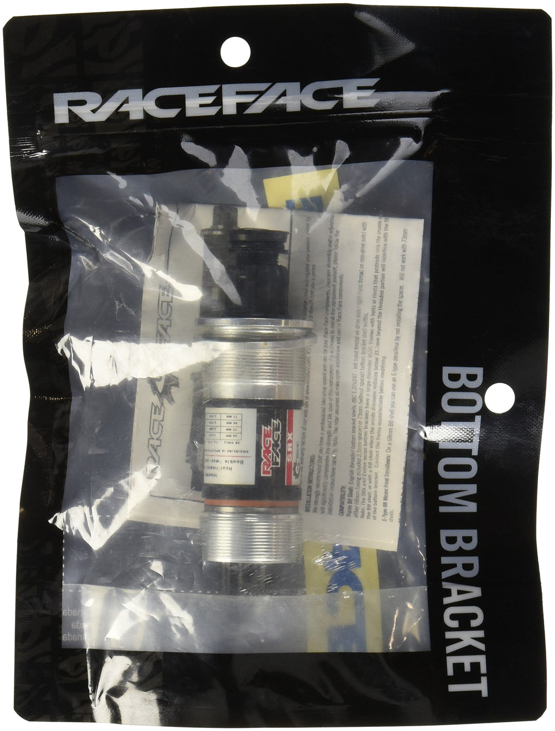 RaceFace Isis Tretlager 113 mm Schwarz, 113 mm Schwarz