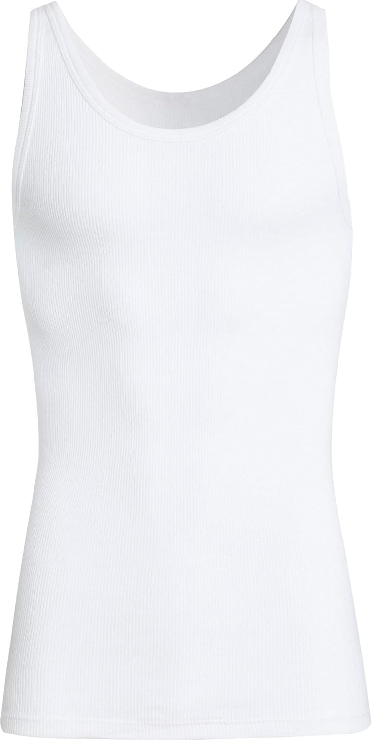 con-ta Herren-Unterhemd 4er-Pack Doppelripp, 5