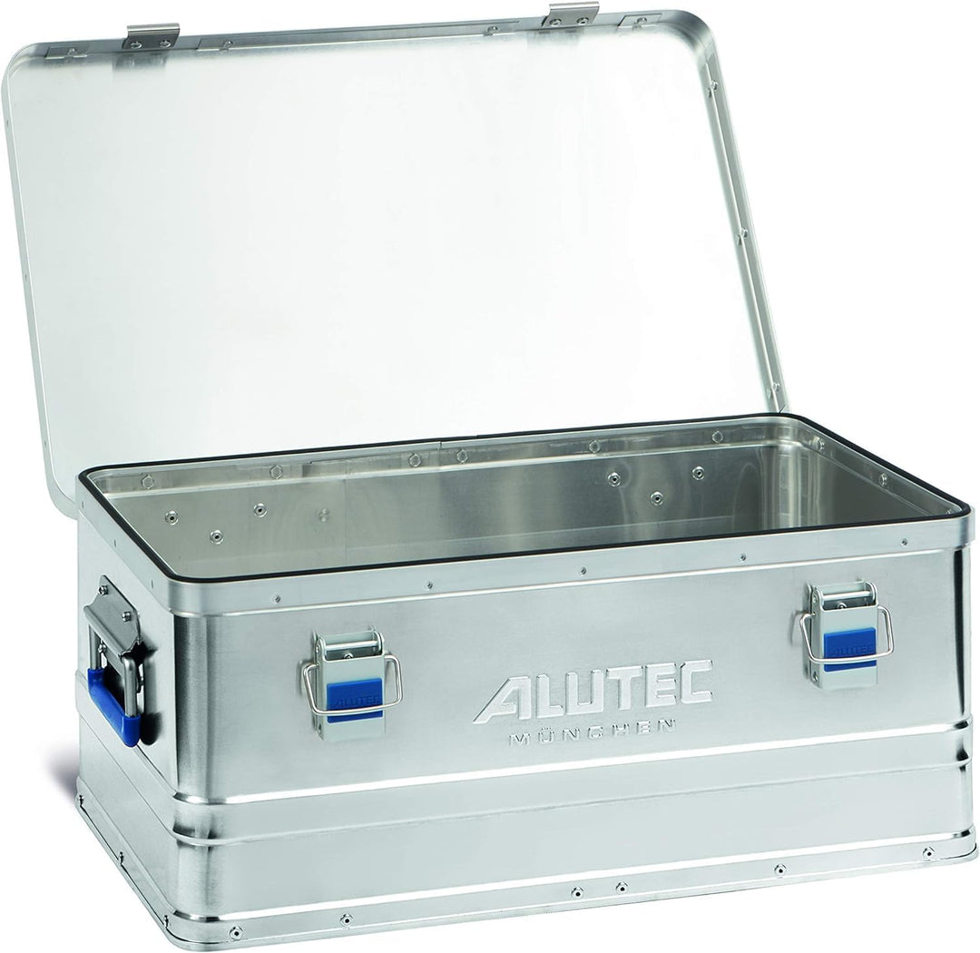 ALUTEC Aluminiumbox BASIC 40 (Inhalt 40 l, Innenmasse (LxBxH) 535 X 340 X 220 mm, staub-/spritzwasse