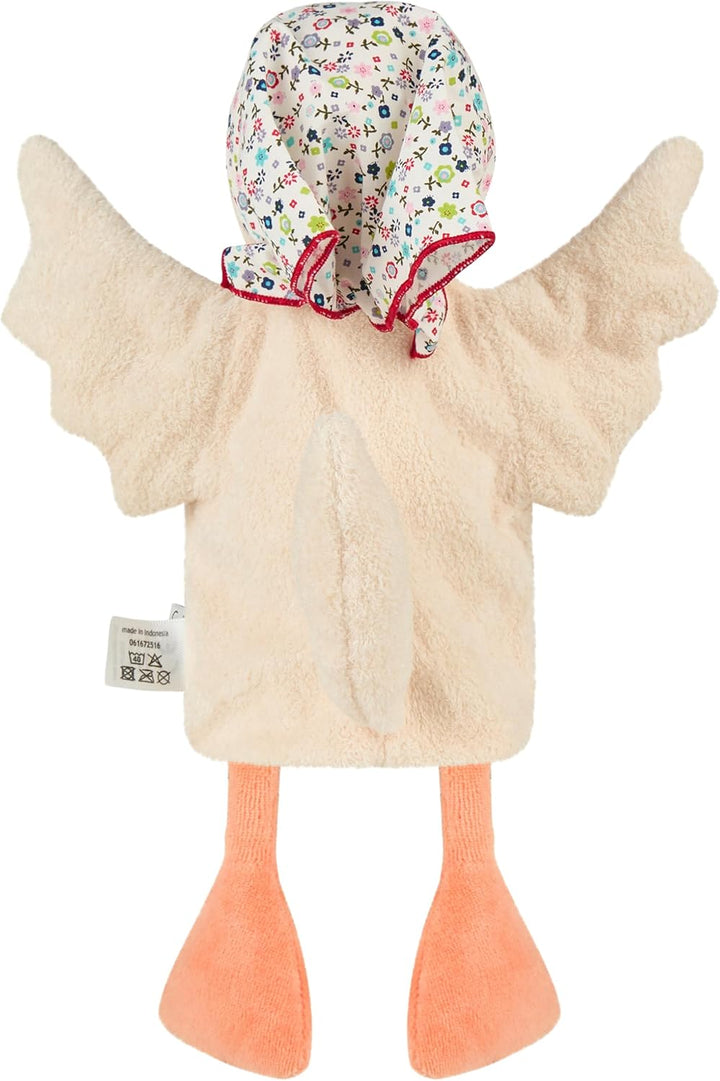 Sterntaler 36156 Handpuppe Gans, 35 x 22 x 11 cm, Weiss, Gans