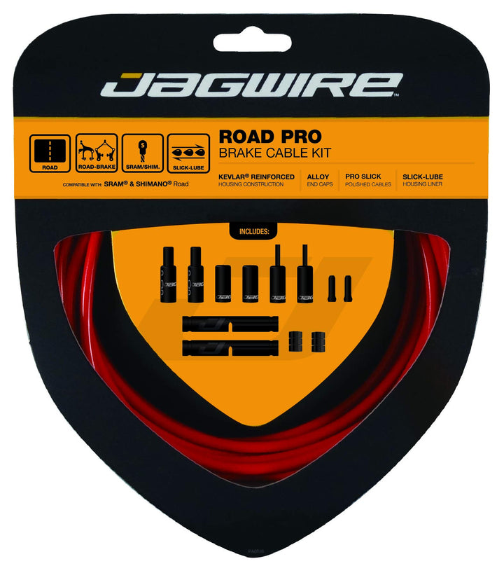 Jagwire Bremszugset Road Pro Rot, Rot