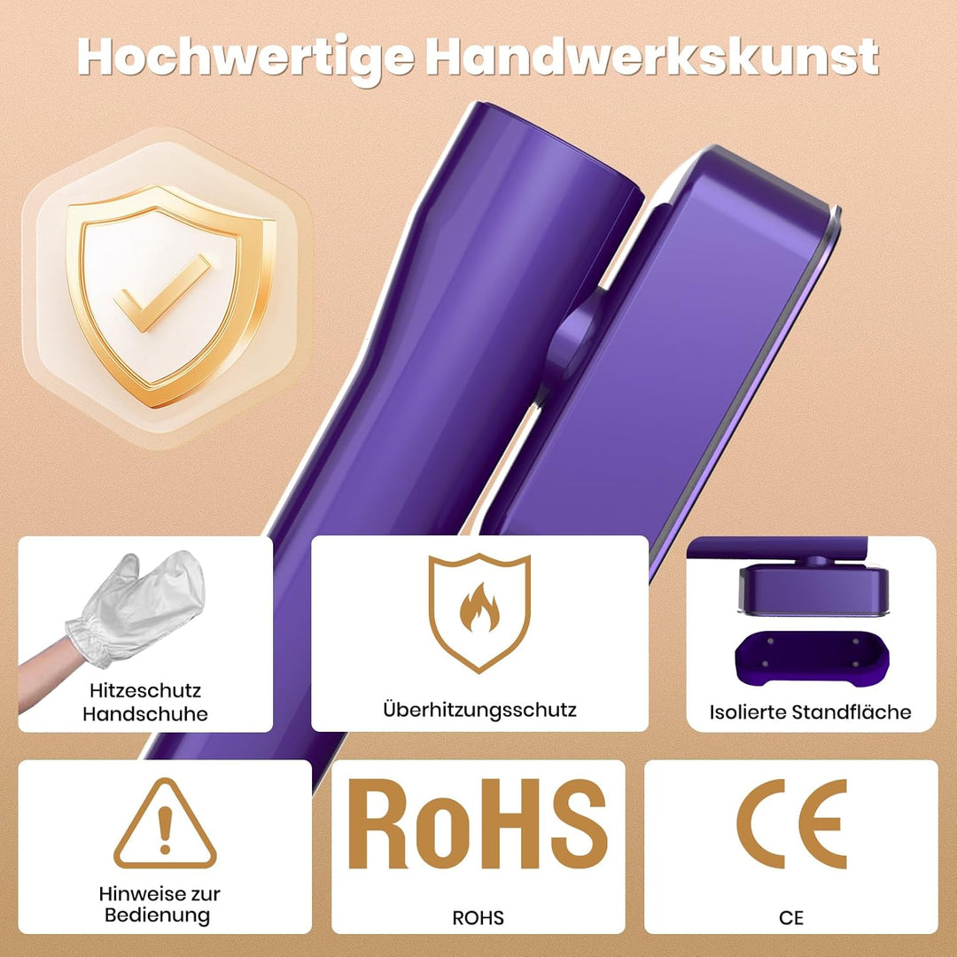 Reise Dampfglätter,Steam iron,Steamer Dampfglätter für Reise&Urlaub,2-in-1 Tragbarer & Handlicher Re