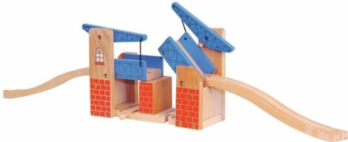 alles-meine.de GmbH Woodyland doppelseitig Zugbrücke (3-teilig)