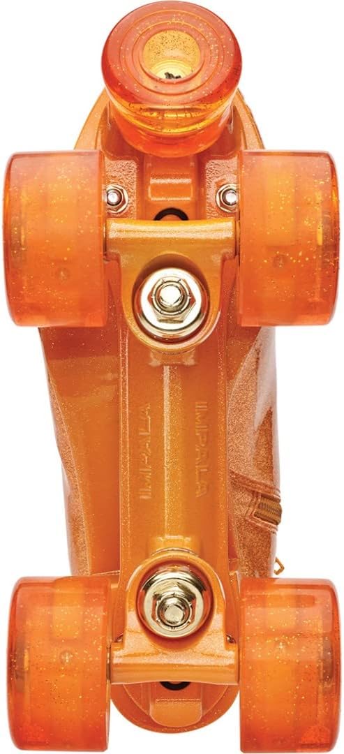 IMPALA MARAWA HIGH Heel Rollschuh Sparkle orange