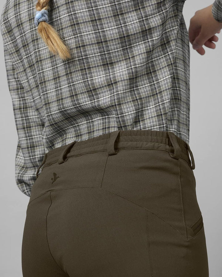 Seeland Damen Hose Larch Stretch 38 Grün, 38 Grün