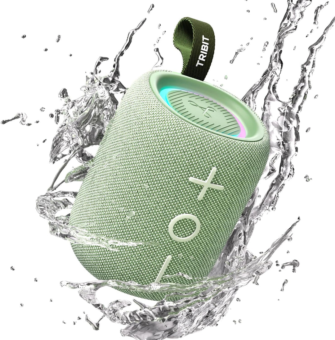 Tribit StormBox Mini+ Bluetooth-Lautsprecher 12W, 360°Raumklang, 12h Spielzeit, Bluetooth 5.4, IPX7,