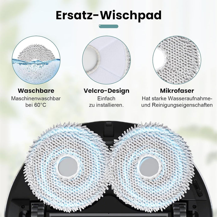 24 Stück Zubehör für Ecovacs Deebot T50 MAX PRO Omni/MAX PRO Omni Gen2 Saugroboter, Ersatzteile mit