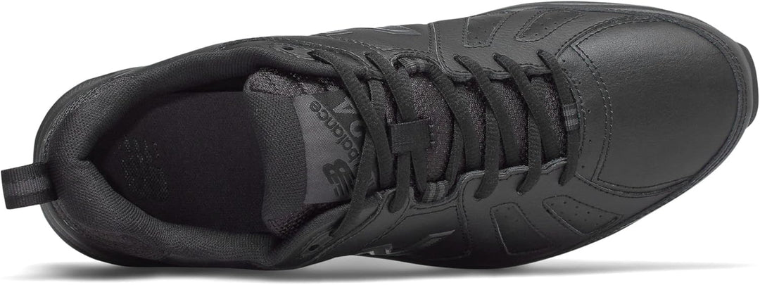 New Balance Herren 624v5 Sneakers 40.5 EU X-Weit Schwarz, 40.5 EU X-Weit Schwarz