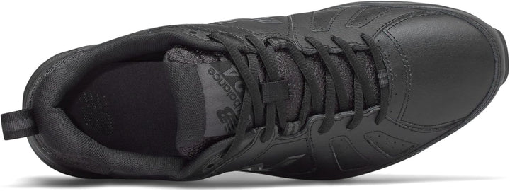 New Balance Herren 624v5 Sneakers 40.5 EU X-Weit Schwarz, 40.5 EU X-Weit Schwarz