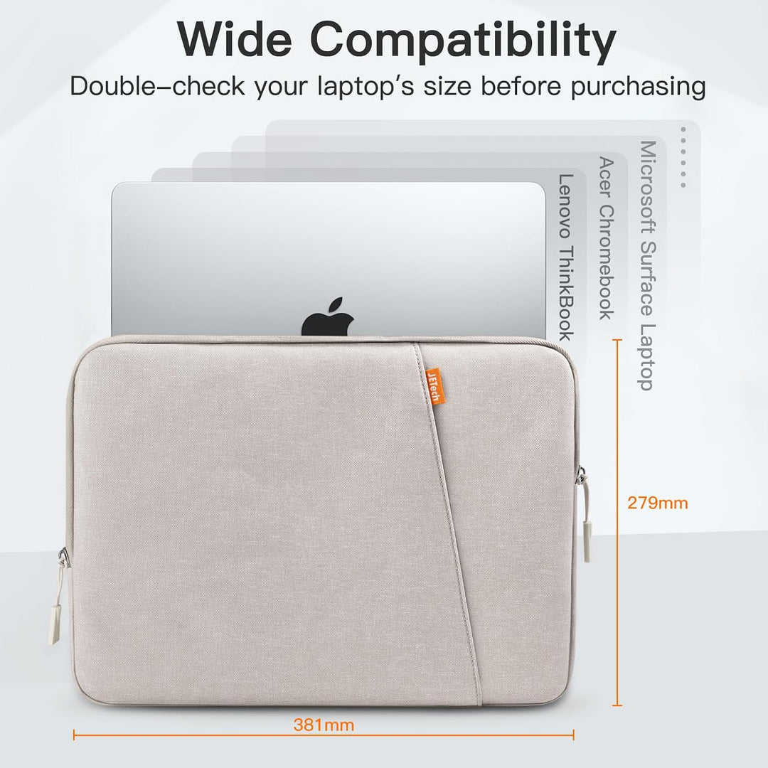 JETech Laptoptasche für 15-16 Zoll Geräte, Polarstern 15 Zoll Polarstern, 15 Zoll Polarstern
