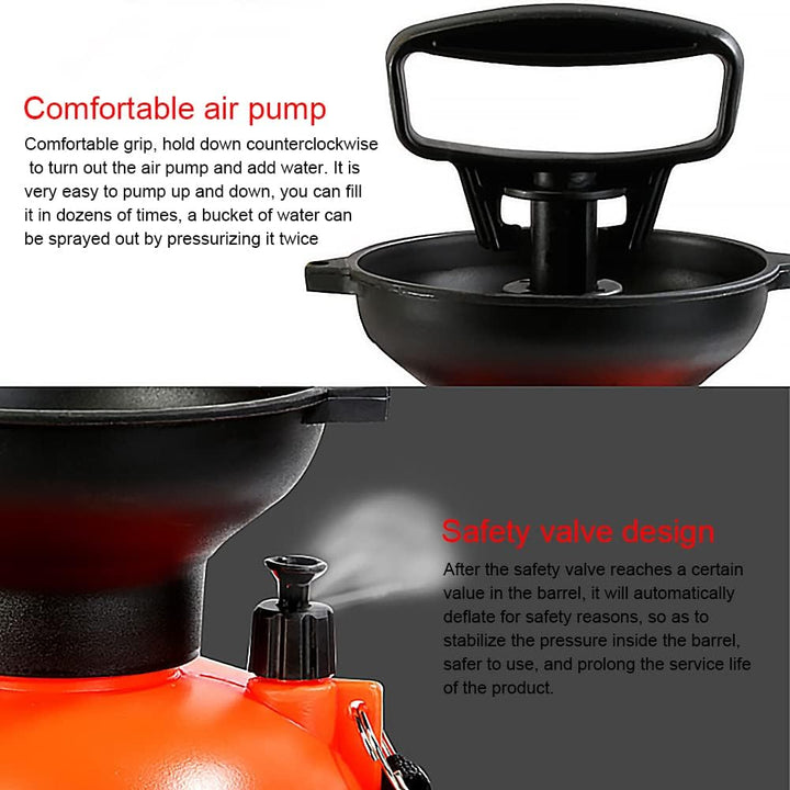 Tragbare Outdoor Camping Dusche Outdoor-Duschdüse Multifunktions Badesprüher Haustier-Badewanne Mit
