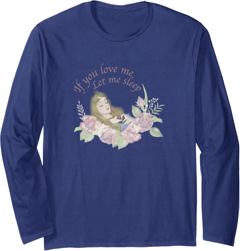 Disney Sleeping Beauty Let Me Sleep Roses Langarmshirt