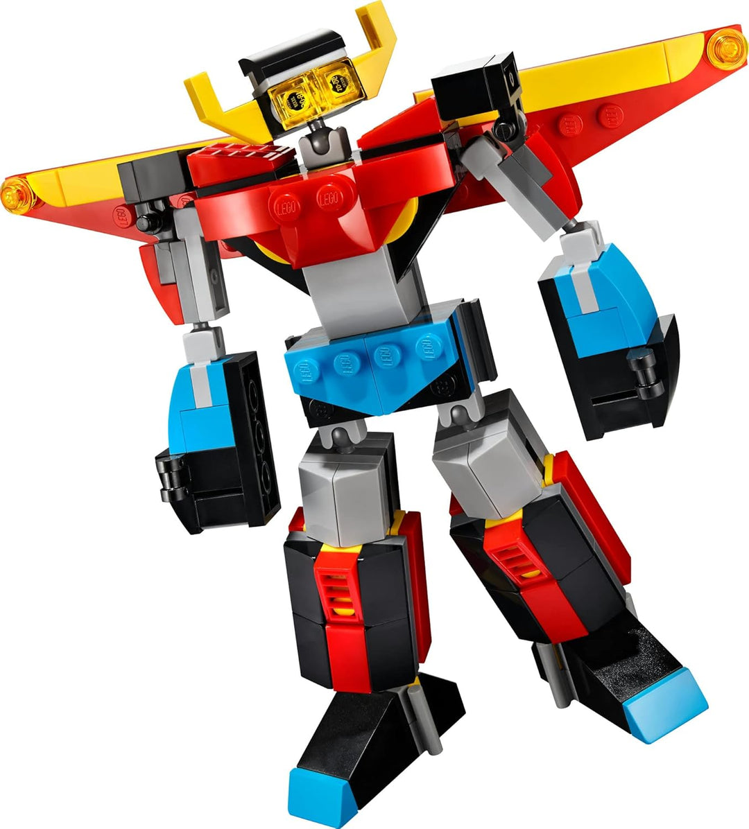 LEGO Creator 3in1 Super Robot 31124 Building Kit Featuring a Robot Toy, a Jet Airplane and a Dragon