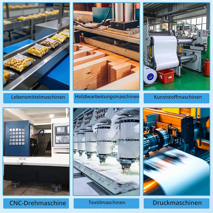RATTMMOTOR VFD 3kW 220V 3 Phasen Frequenzumrichter CNC Umrichter mit 2m Verlängerungskabel für Spind