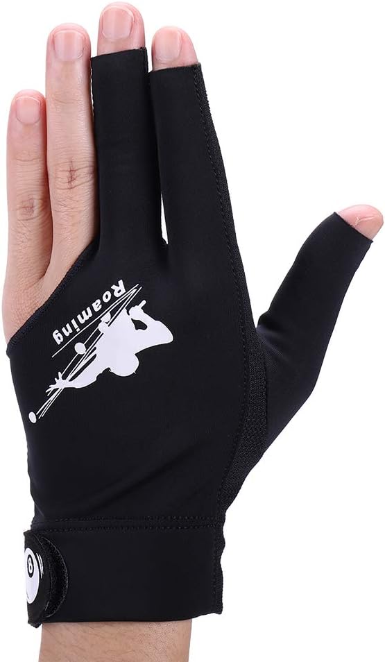 Roaming Schnelltrocknende, atmungsaktive Billard-Handschuhe, für Shooter, Snooker, Queue, Sport, pas