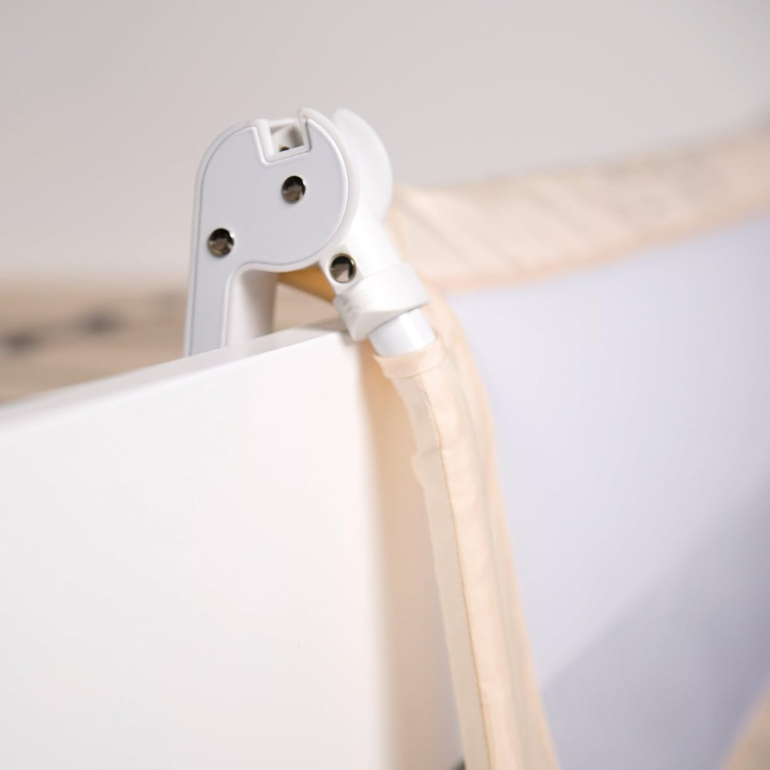 roba Bettschutzgitter "Klipp-Klapp", klappbares Bettgitter für Babys & Kinder, Rausfallschutz 135 cm