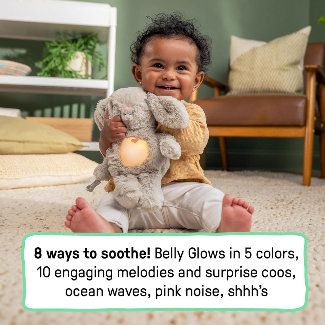 Ingenuity Sylvi Cuddle Pal Baby Beruhiger mit Schrei-Aktivierung, 10 Beruhigende Melodien, Plüsch Ha