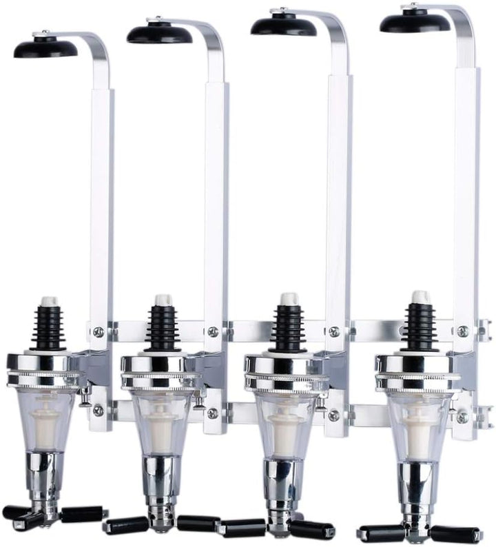 Flaschenhalter Wand und Dosierer, Baroptik für Homebar, Optik Spender für Spirituosen, Bar Butler Ge