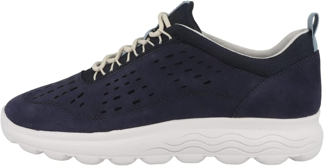 Geox Mädchen D Spherica Sneaker 40 EU Navy, 40 EU Navy