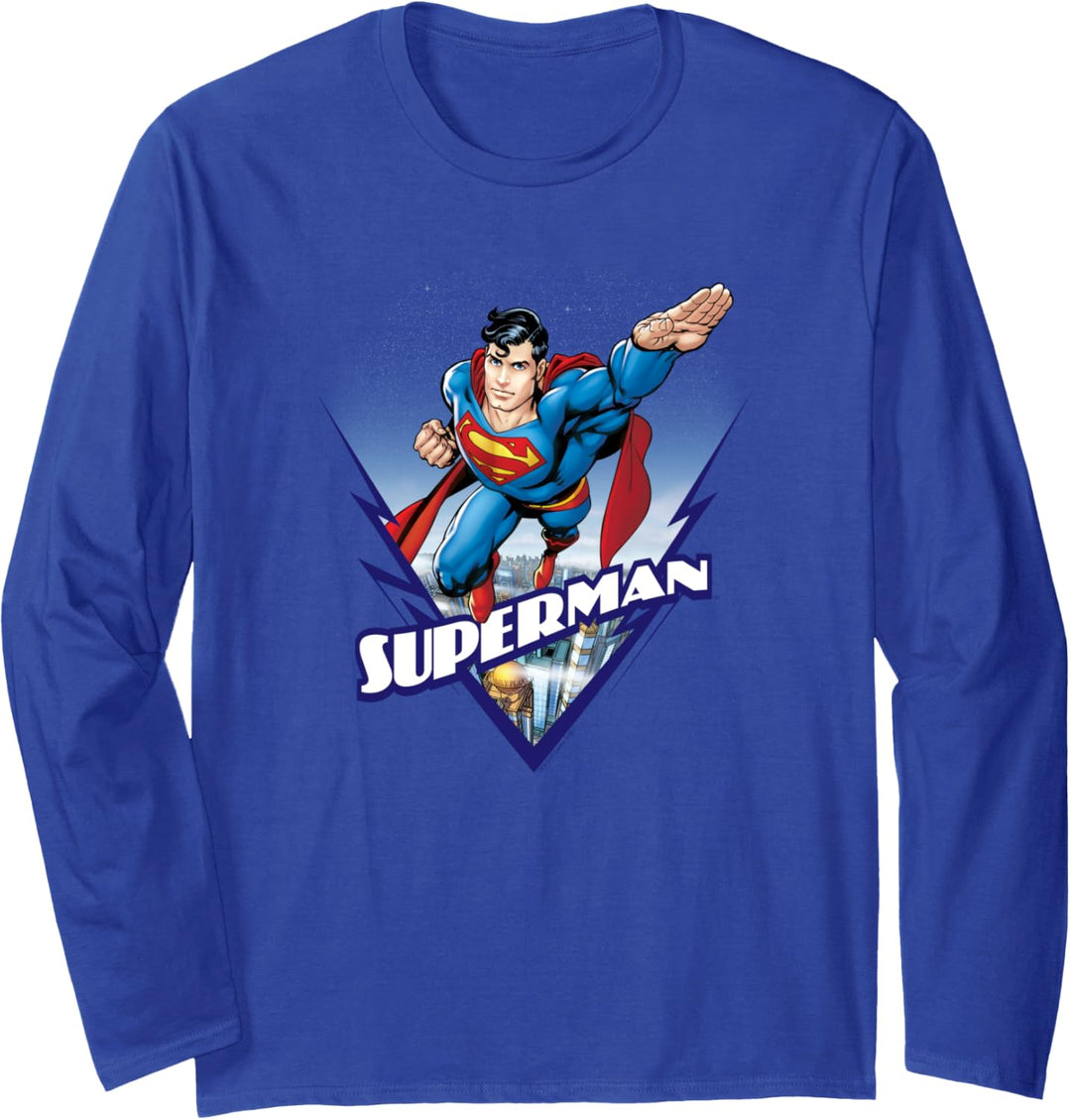 Superman Looks Like a Job For Langarmshirt