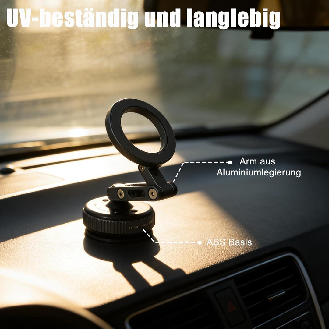 Verbessert Nano Gel Vakuum magnetische Handyhalter, Aluminiumlegierung + ABS Magnetische Handyhalter