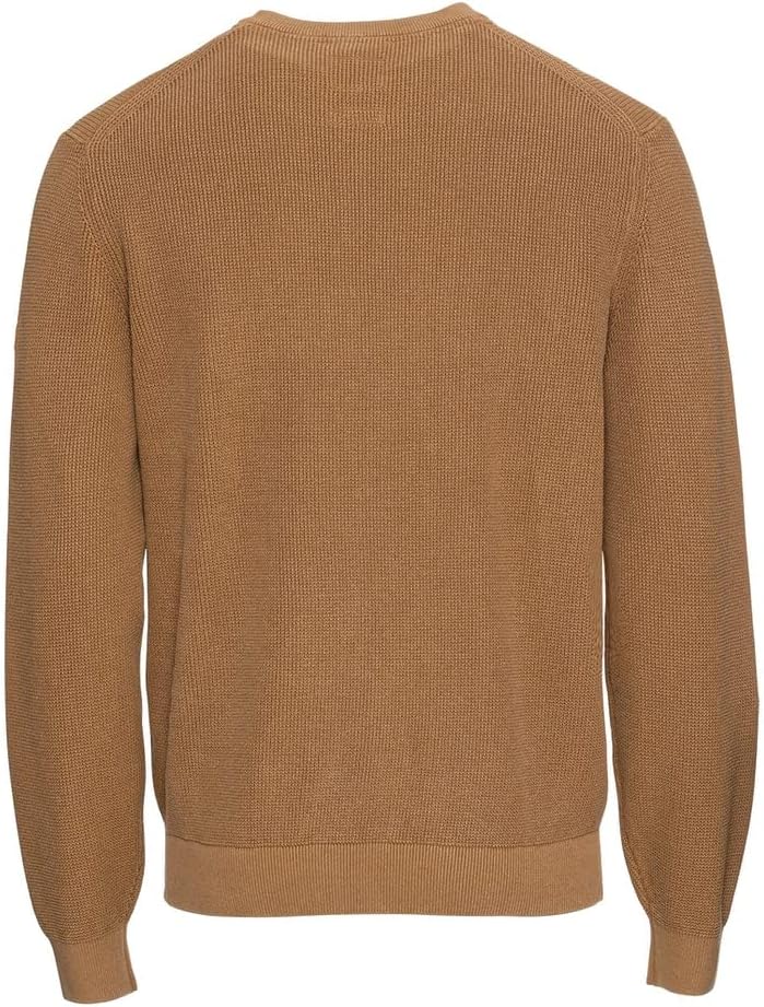 camel active Herren Strickpullover aus Bio-Baumwolle S Wood, S Wood
