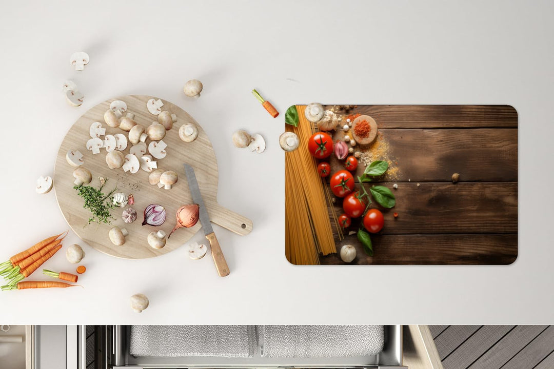 KitchenYeah© Platzsets Abwaschbar 6-Teilig 45x30 cm Tischsets Platzdeckchen Platzset Unterlage Tisch