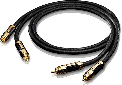 Oehlbach XXL Black Connection Master - State of The Art Cinch Audiokabel Set (Made in Germany, HPOCC