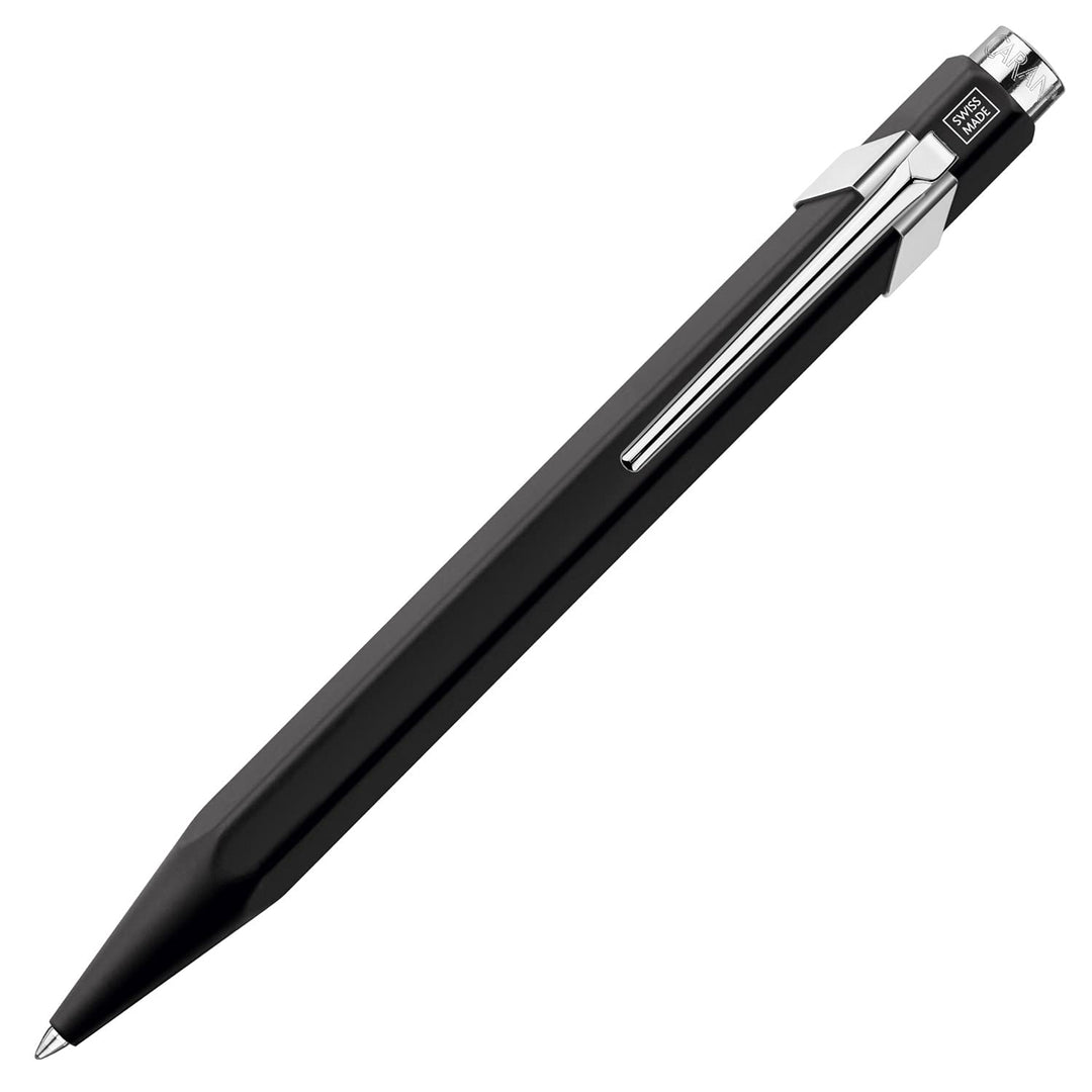 Caran d'Ache Kugelschreiber 849 Classic Line Schwarz lackiert Strichstärke: M, Schriftfarbe: Schwarz