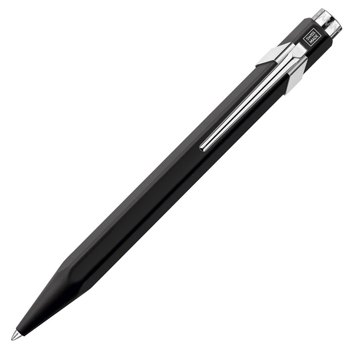 Caran d'Ache Kugelschreiber 849 Classic Line Schwarz lackiert Strichstärke: M, Schriftfarbe: Schwarz