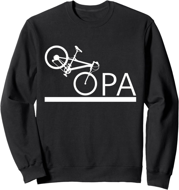 Opa Fahrrad Fahren - Radeln Mountainbike Grossvater Sweatshirt