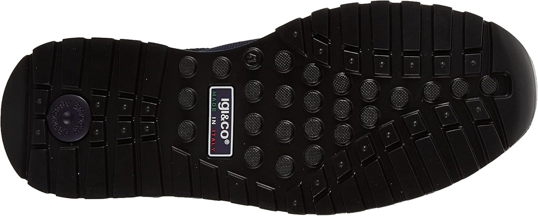 IGI&Co Herren Saro Oxford-Schuh 45 EU Blau, 45 EU Blau