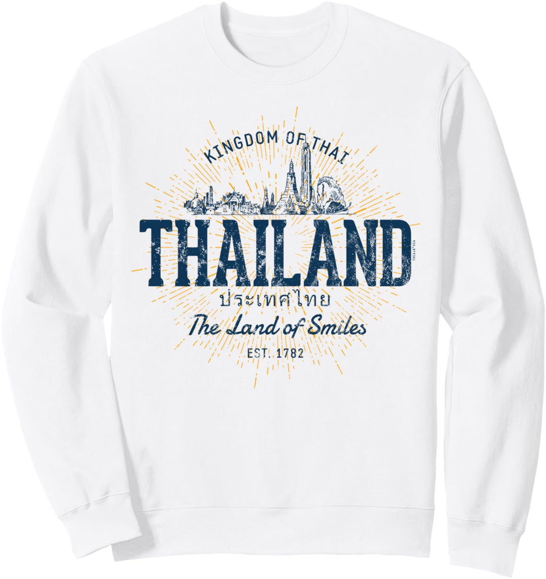 Thailand Retro-Stil Vintage Thailand Sweatshirt