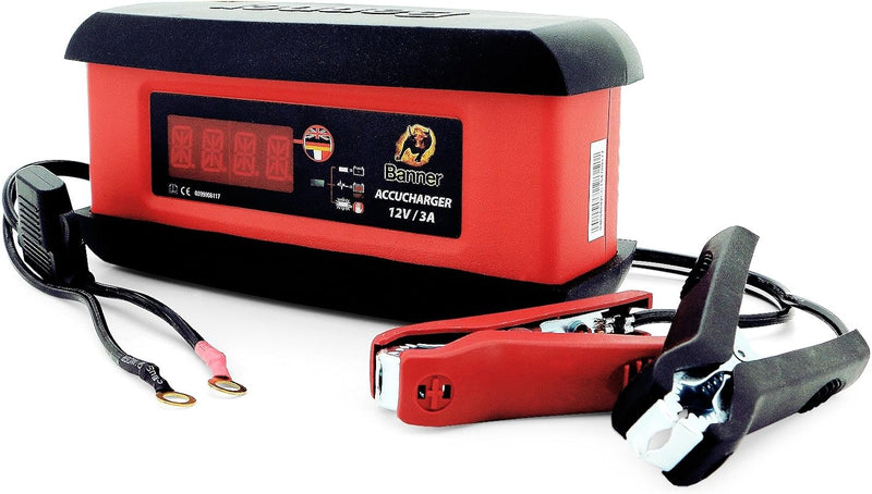 Banner KFZ Auto Automatik Batterieladegerät ACCUCHARGER 12V 3A