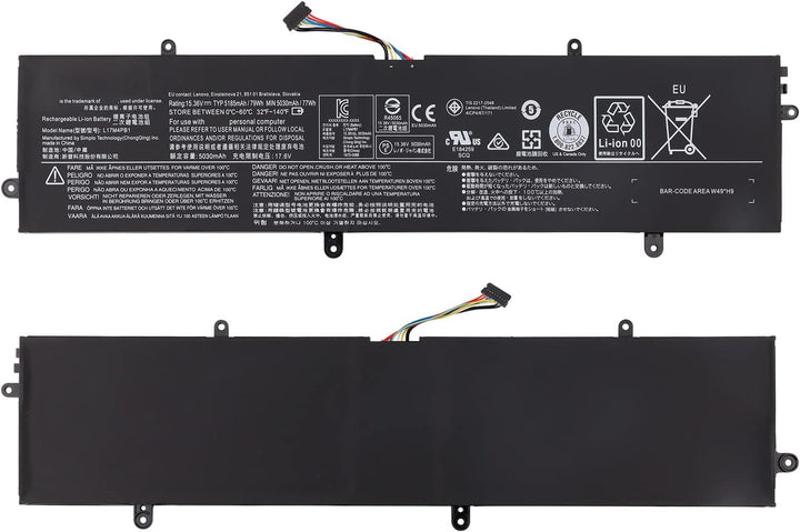 SwarKing Ersatz Akku Kompatibel mit Lenovo IdeaPad 720S Touch-15IKB 720S-15IKB Notebook from The Ser