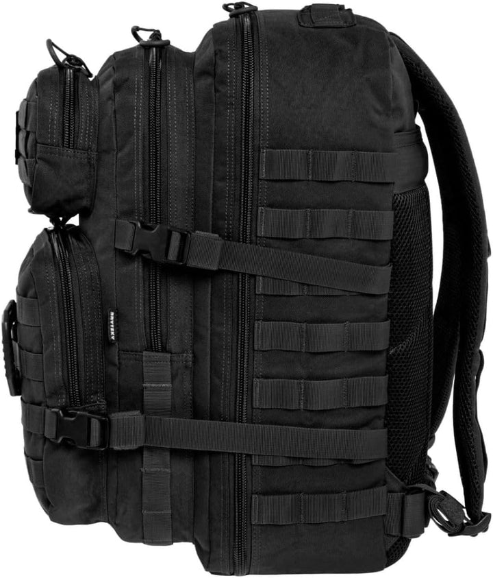 Tactical Polygon Large 36L Taktischer Rucksack – Schwarz | Militär & Outdoor Rucksack Herren | Mit M
