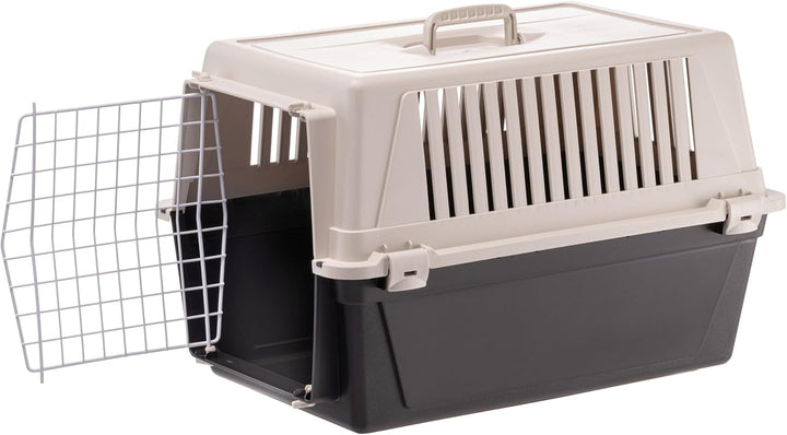 Ferplast Transportbox für Haustiere Hundebox für kleine Hunde und Katzen Atlas 30 EL, Transportbox f